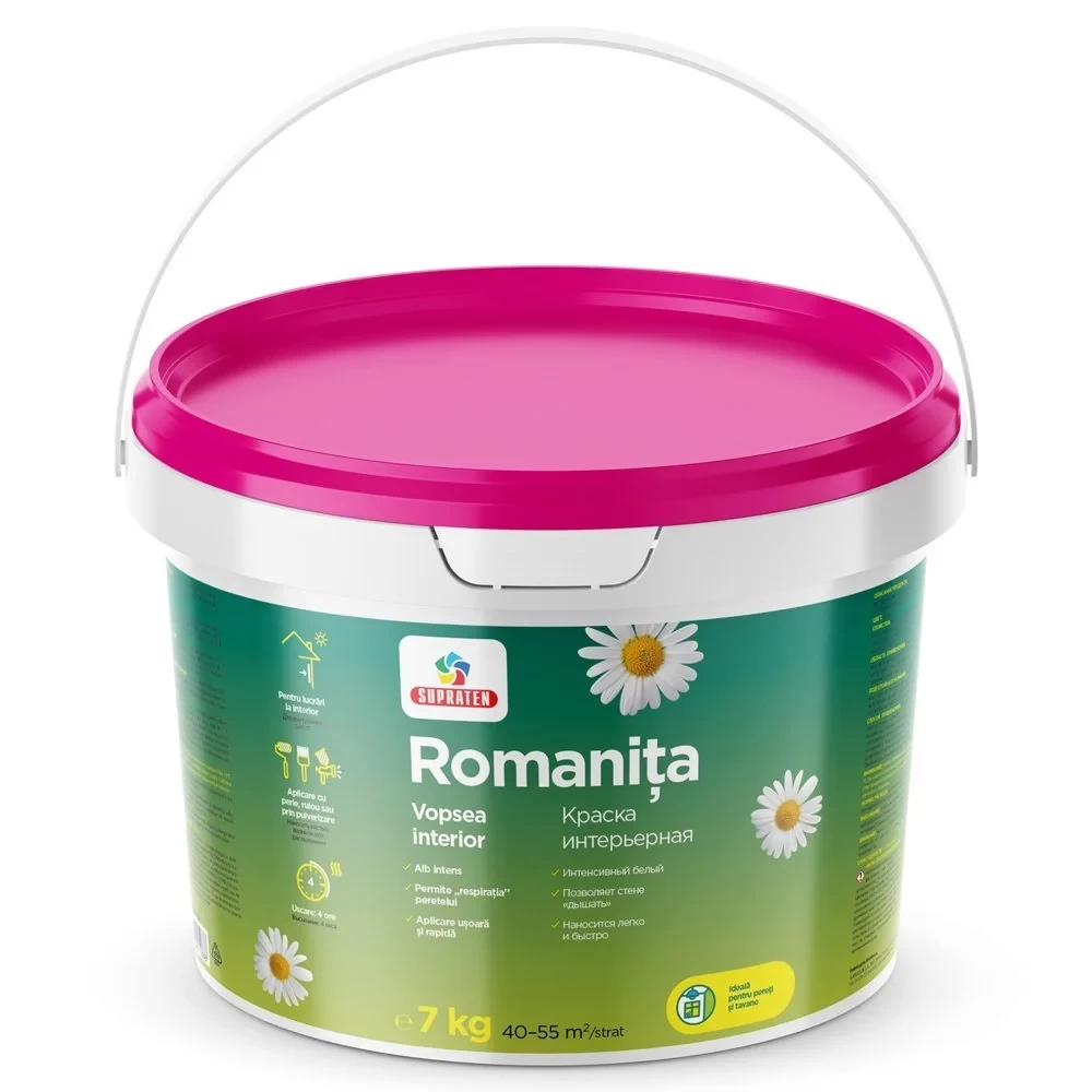 Vopsea interior Supraten ROMANITA  7kg
