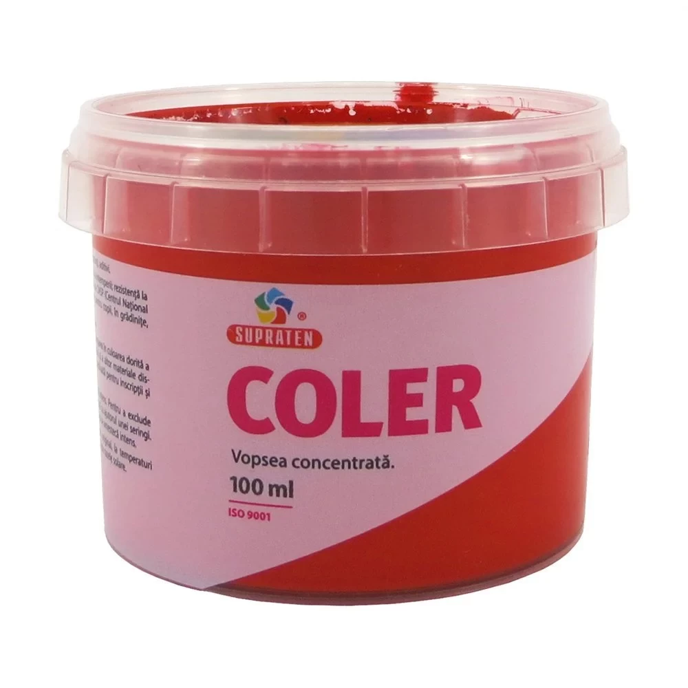 Vopsea concentrata Coler Nr.108 Rosu 100ml