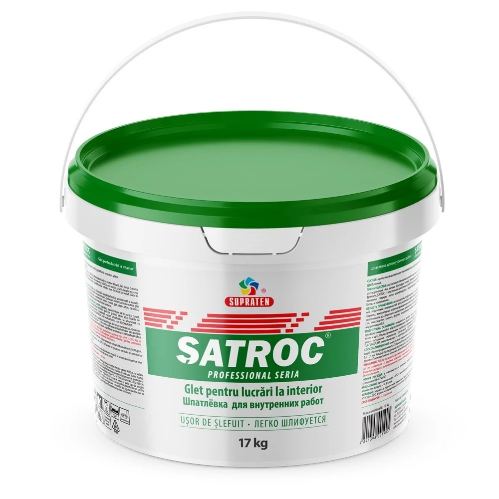 Glet finisare acril Satroc 17kg