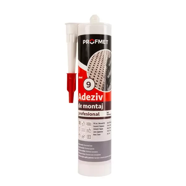 Adeziv de montaj profesionall_280ml,bej Profmet