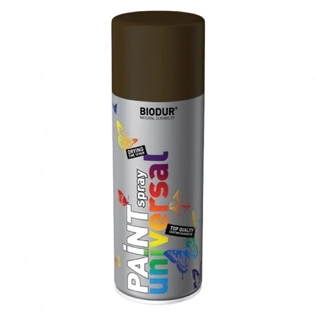 Spray vopsea "Biodur" 8011 cafenie 400ml