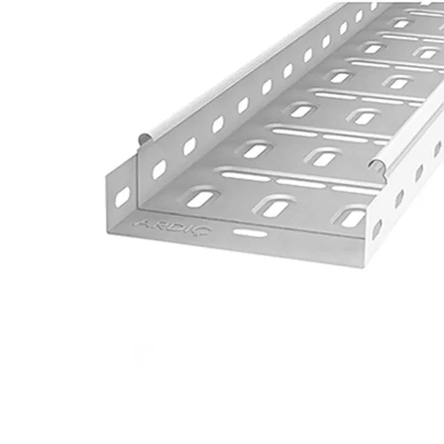 Jgheab 150 x 50 x 3000 mm perforat crom metal