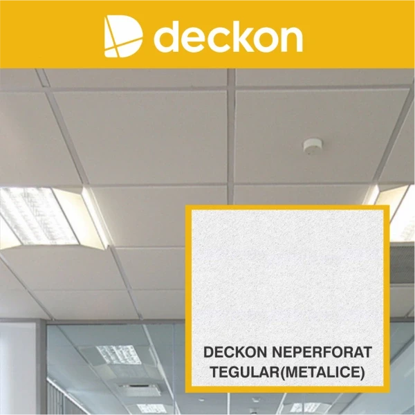 Placa din aluminiu Lay-in 600*600 mm fara perforatie