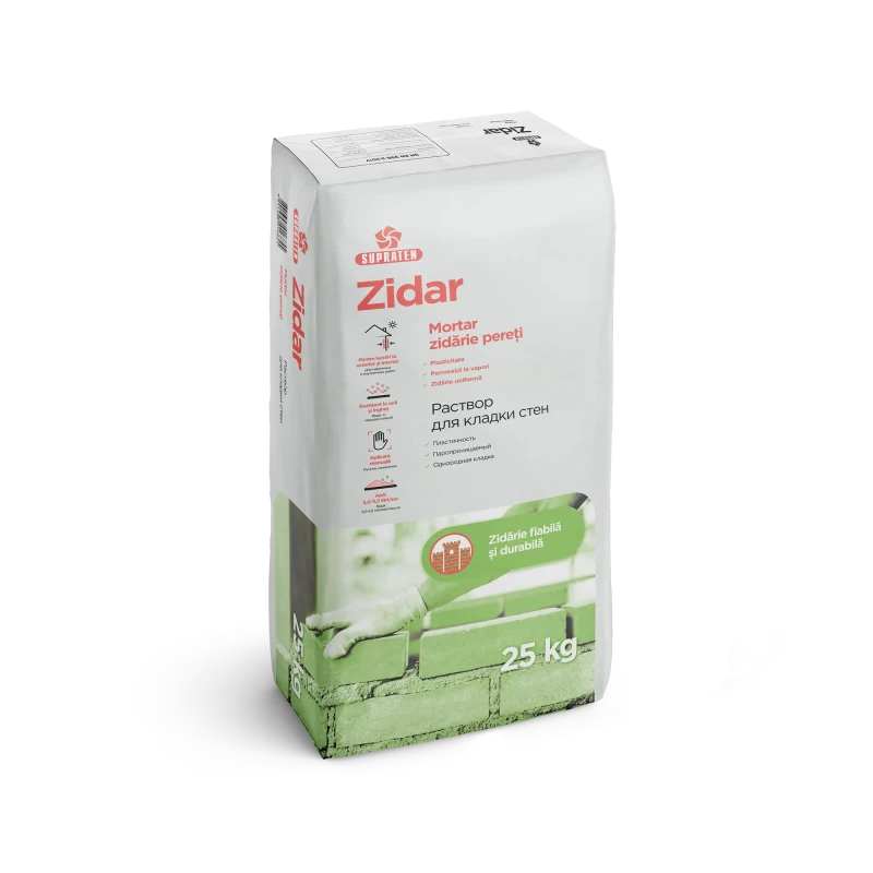 Mortar de zidarie Zidar gri 25kg