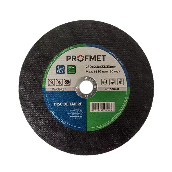 Disc p/u taiat metal si inox_125 х1,2х22,23mm universal
