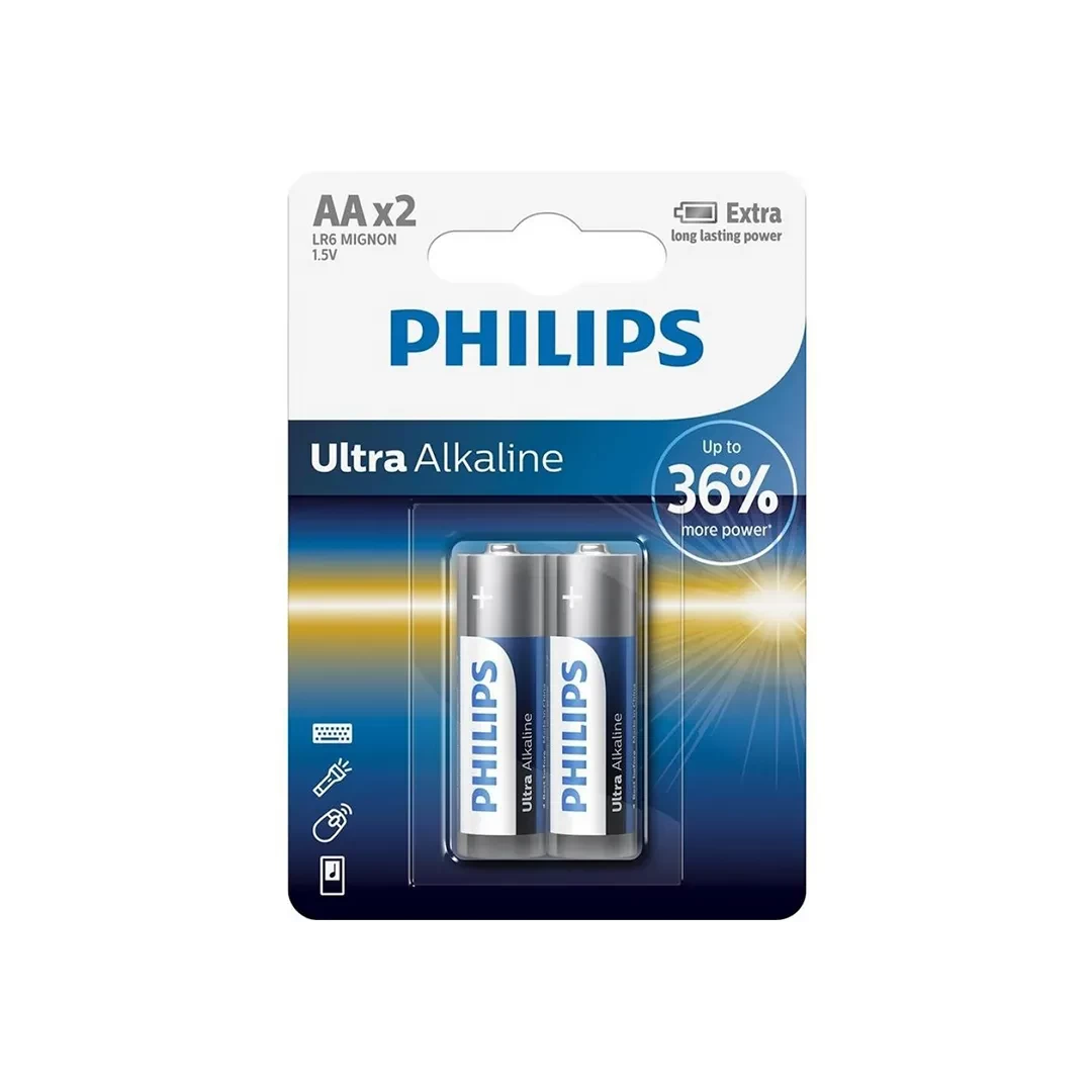 Pile electrice Philips LR6E2B/10 1.5 V AA