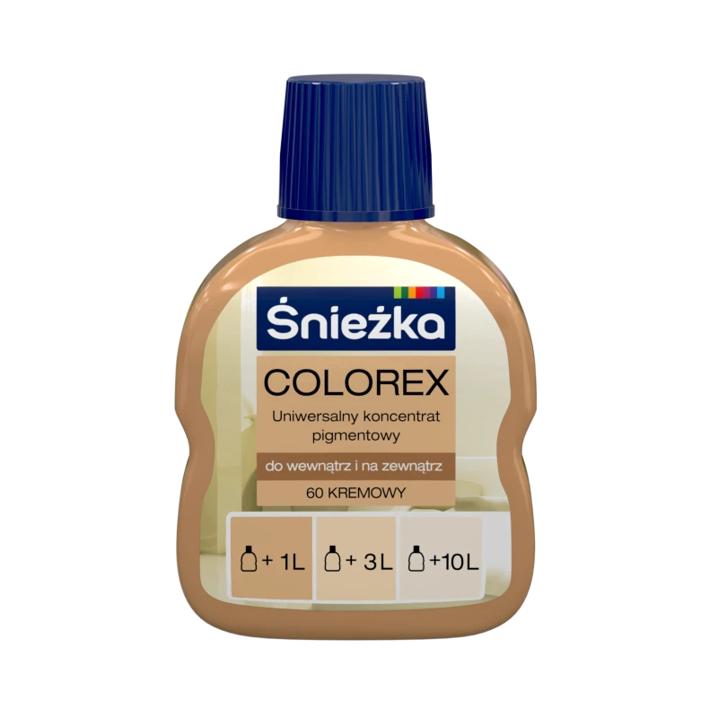 COLOREX, Nr 60,  0.1L, crema, colorant, int.-ext.