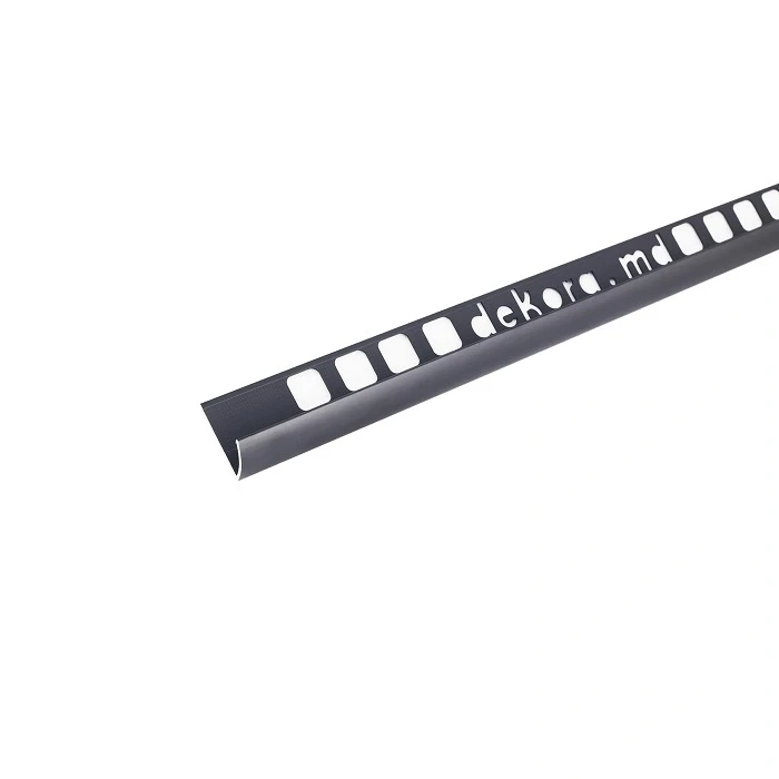 Z8 Profil aluminiu 8mm, exter 2,5m, Black Matt (10/100)