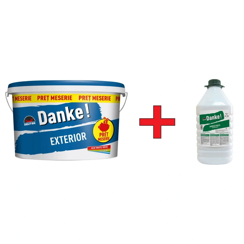 DANKE Exterior, 15 L + 4L Amorsa Danke