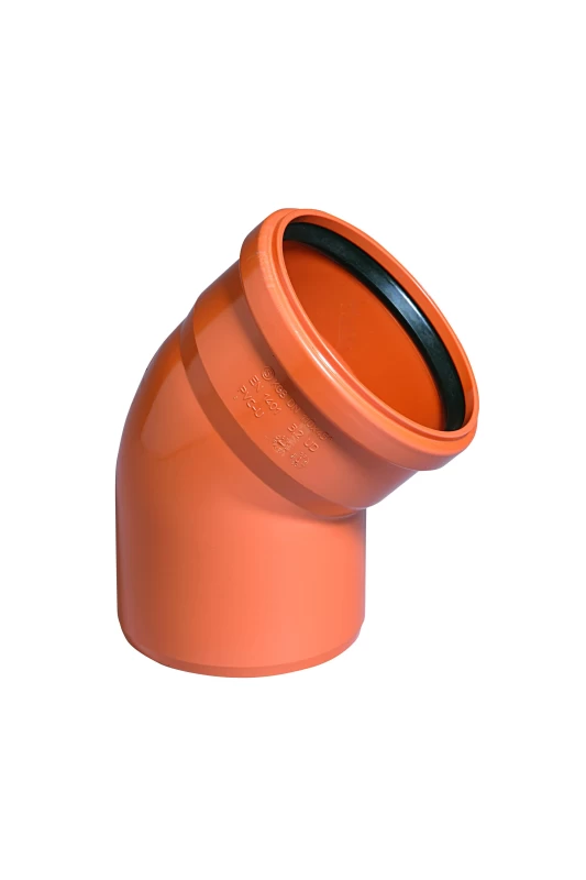 CURBA CANAL PVC 45*  d160